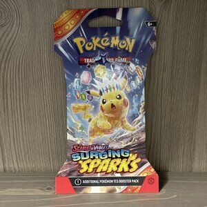 Pokemon Surging Sparks SV SSP Sleeved Booster Pack New Factory Sealed On Hand!
